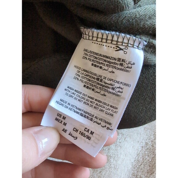 Juicy Couture green zip up hoodie size medium - Picture 6 of 8